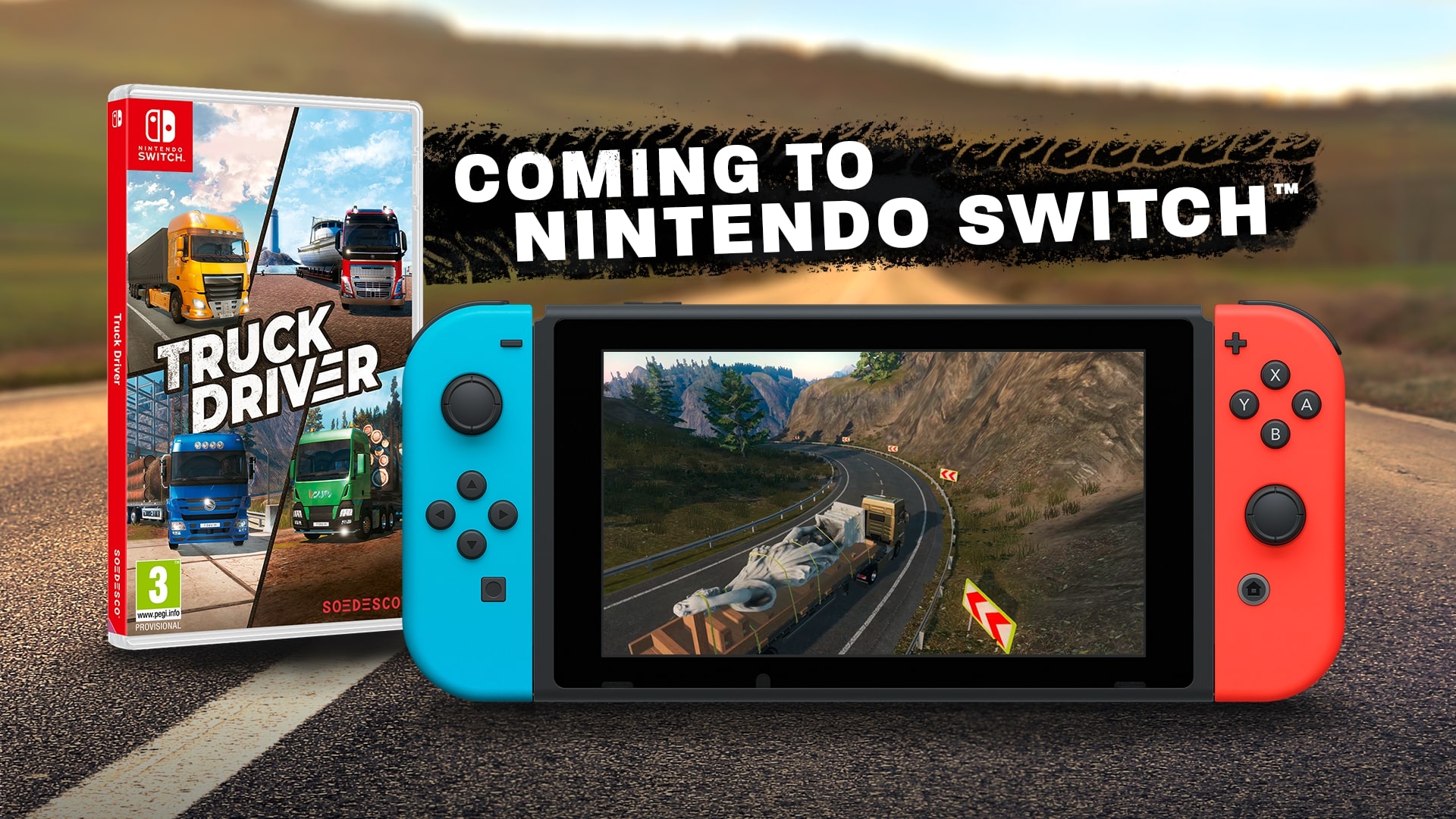 Truck Driver s’aventure sur Nintendo Switch