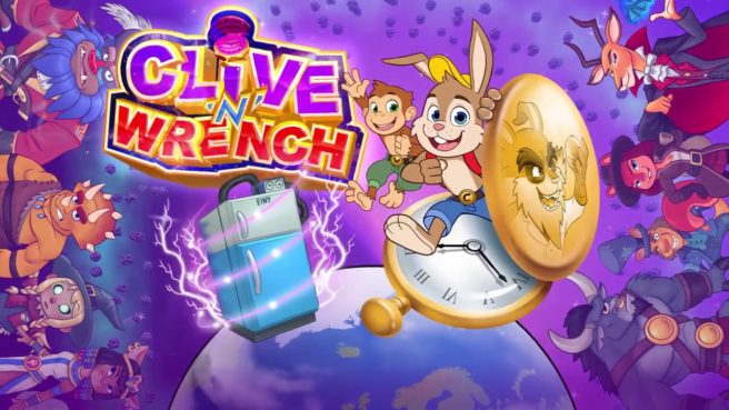 Le jeu de plateforme 3D Clive ‘N’ Wrench en exclusivité console sur Nintendo Switch