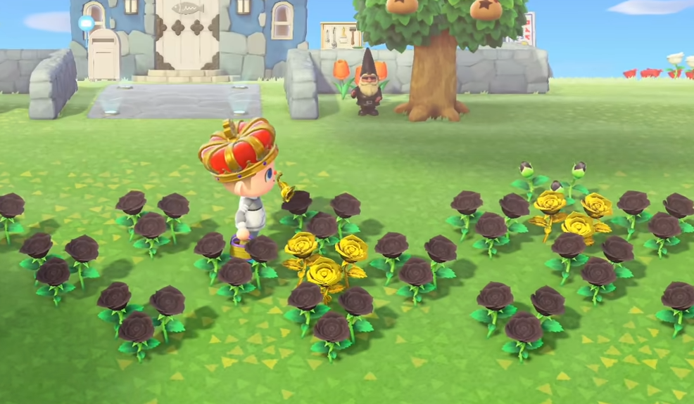 Comment avoir une île couverte de fleurs en or dans Animal Crossing New Horizons !
