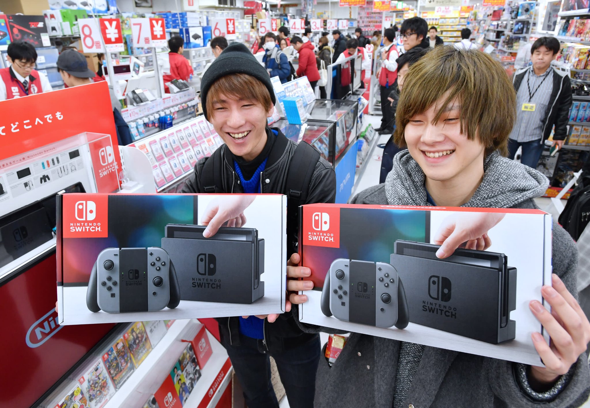 Vers la fin des pénuries de Nintendo Switch au Japon