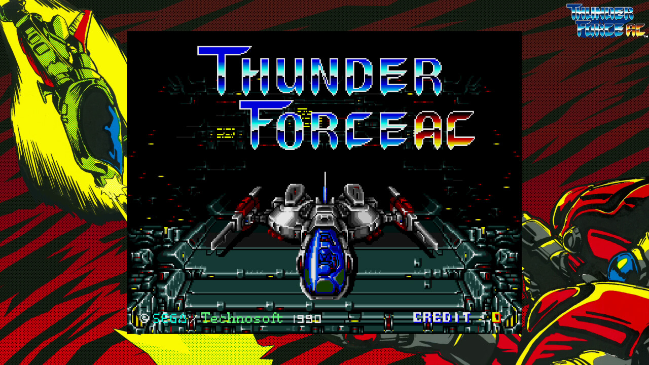 Mettez le feu à la galaxie avec Thunder Force AC disponible maintenant sur Nintendo Switch
