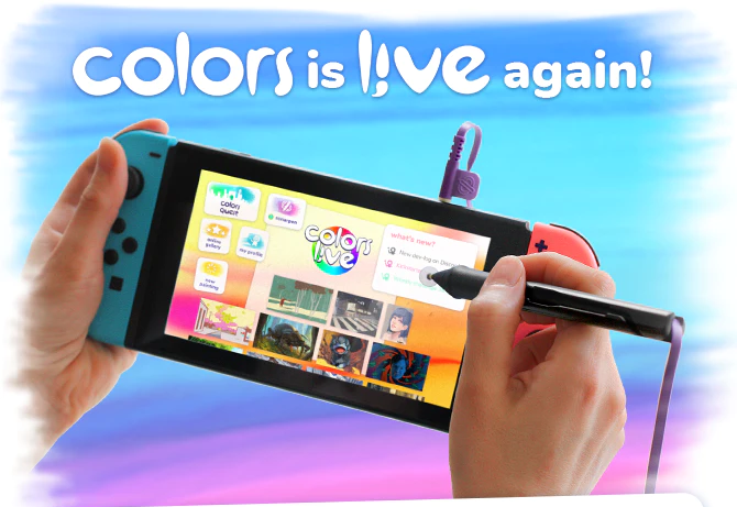 Transformez votre Switch en tablette graphique avec Colors Live !