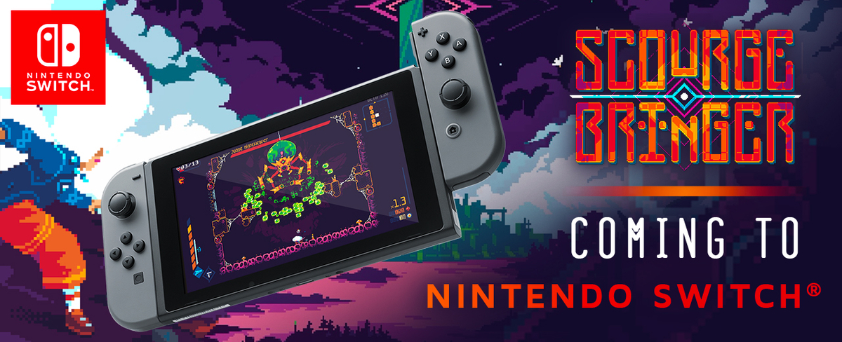 Le roguelite indé ScourgeBringer débarque sur Nintendo Switch