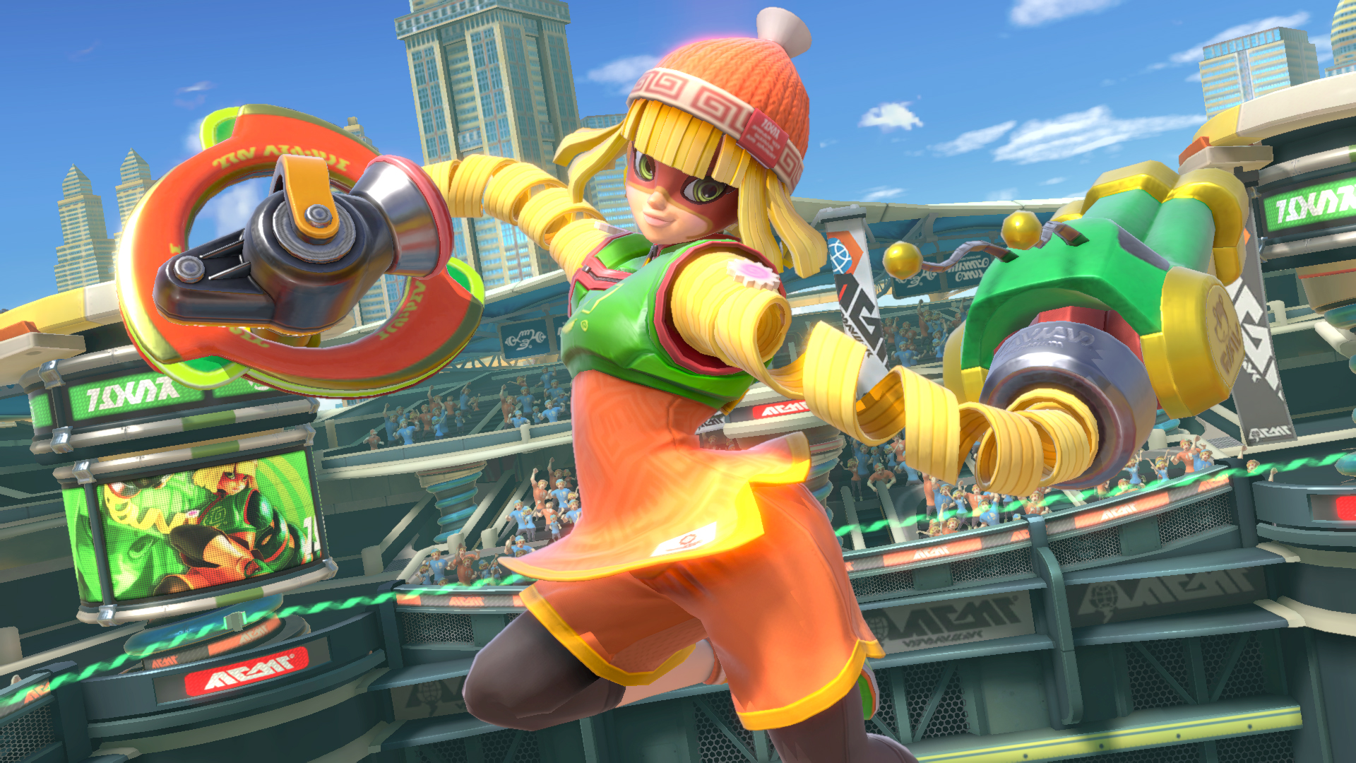 Min Min (Arms) rejoint le casting de Super Smash Bros. Ultimate sur Nintendo Switch