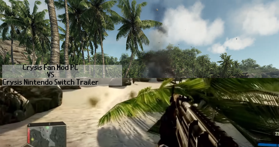 Crysis remastered reporte sa date de sortie sur Nintendo Switch