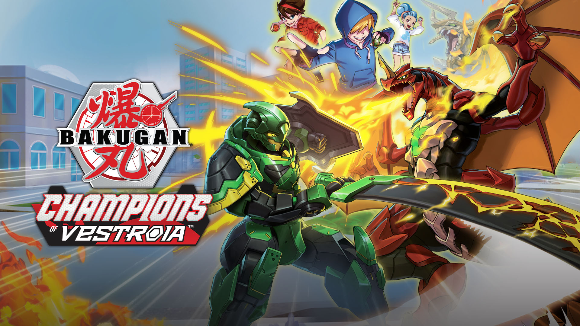Bakugan Champions of Vestroia annoncé en exclusivité sur Nintendo Switch