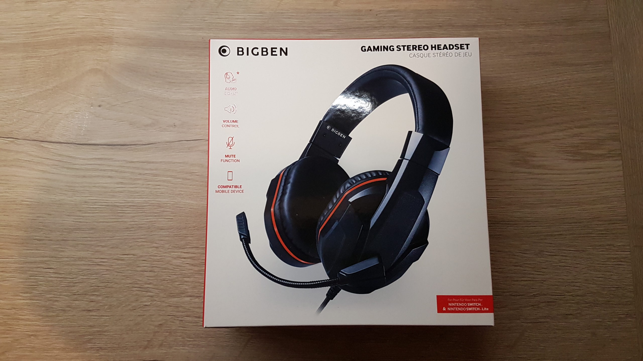 Test matos : casque Gaming Stéréo Headset de Bigben