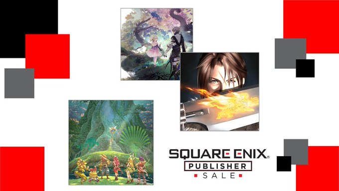 Square-Enix propose des promotions sur Nintendo Switch (Dragon Quest, Mana, Final Fantasy…)