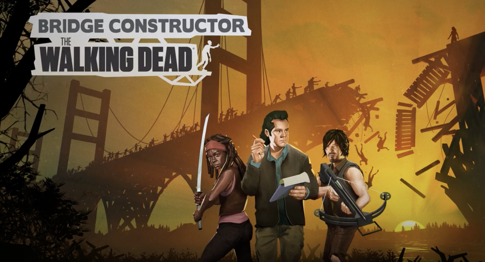 Bridge Constructor: The Walking Dead annoncé sur Nintendo Switch