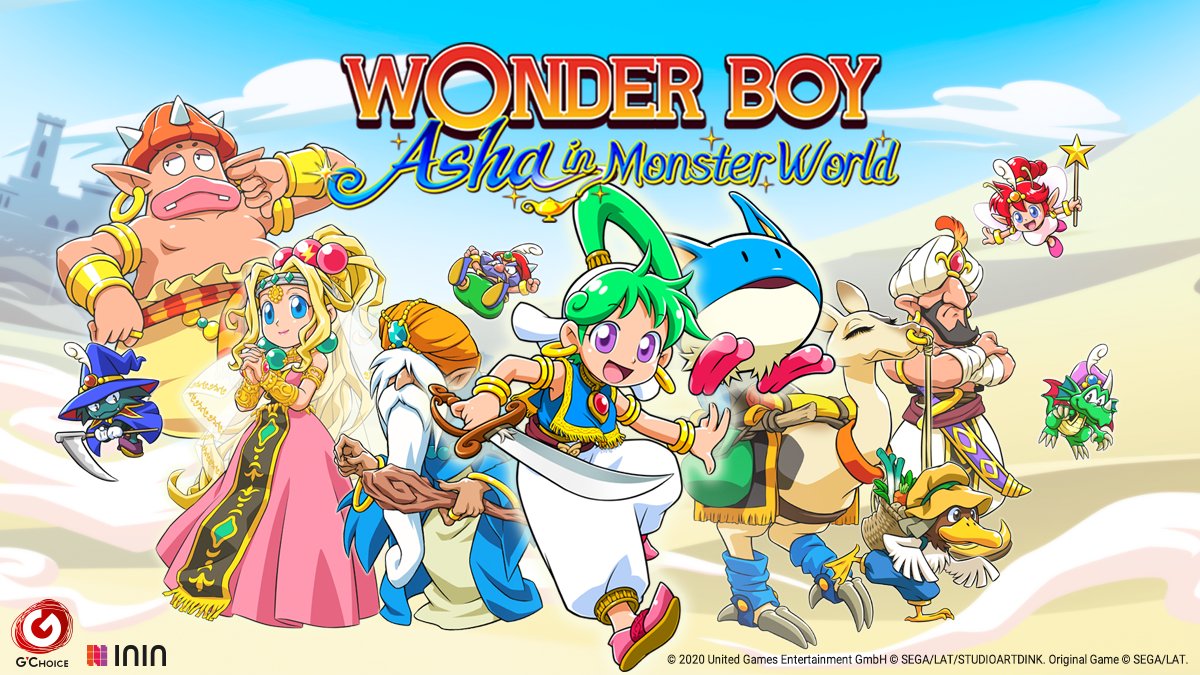 Wonder Boy : Asha in Monster World annoncé