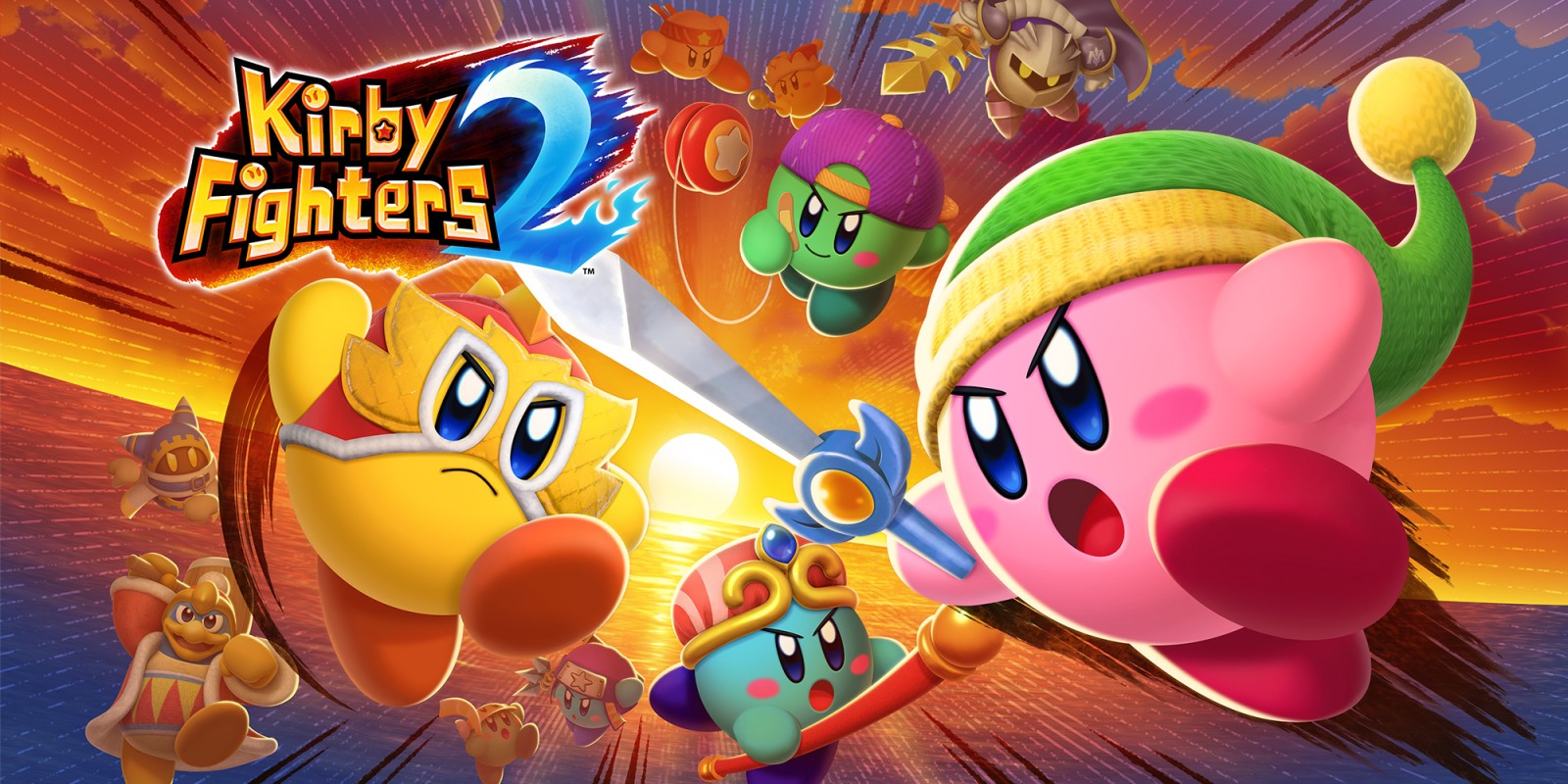 Ivre, Kirby Fighters 2 sort de nulle part, disponible immédiatement sur Nintendo Switch