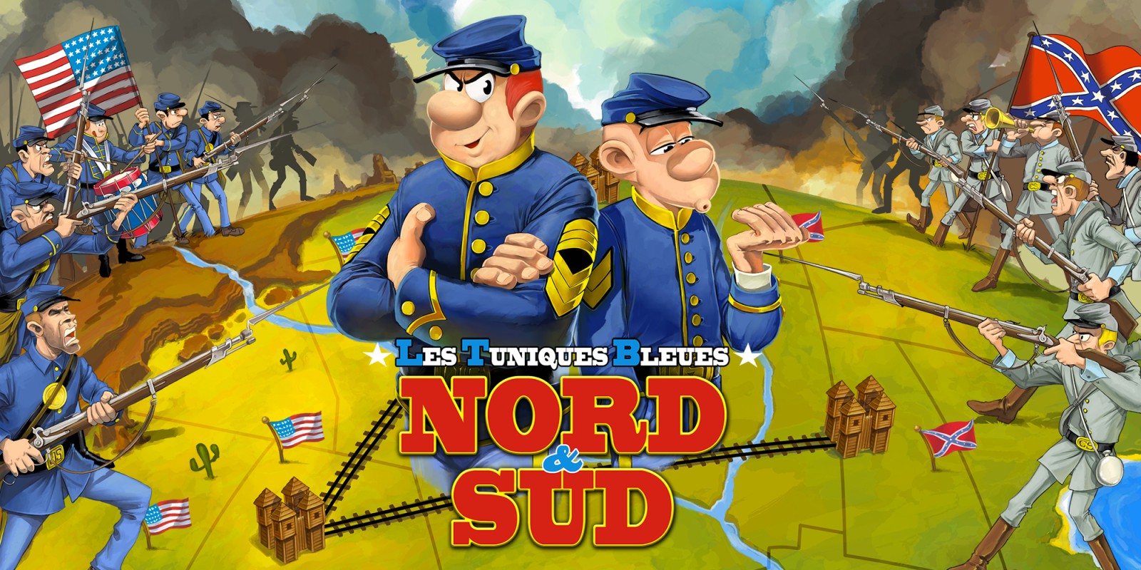 Les Tuniques Bleues – Nord & Sud