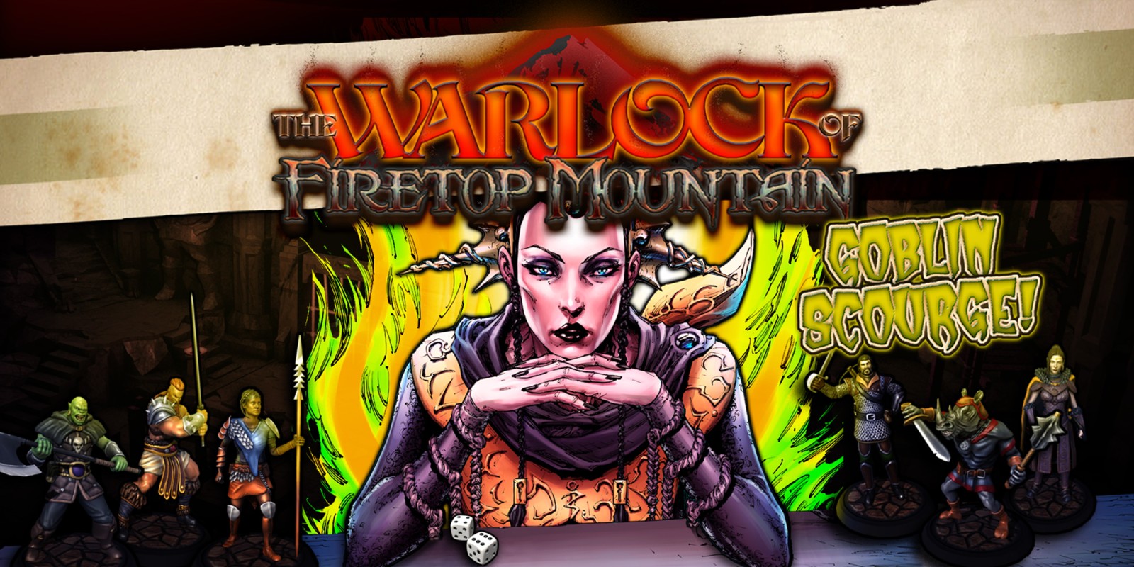 The Warlock of Firetop Mountain: Goblin Scourge Edition!