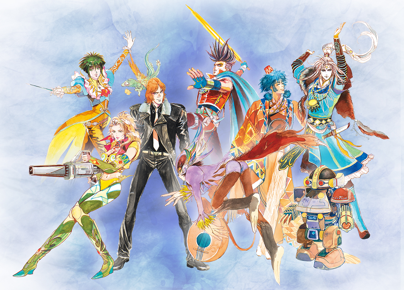 SaGa Frontier Remastered annoncé sur Switch en vidéo pour été 2021!