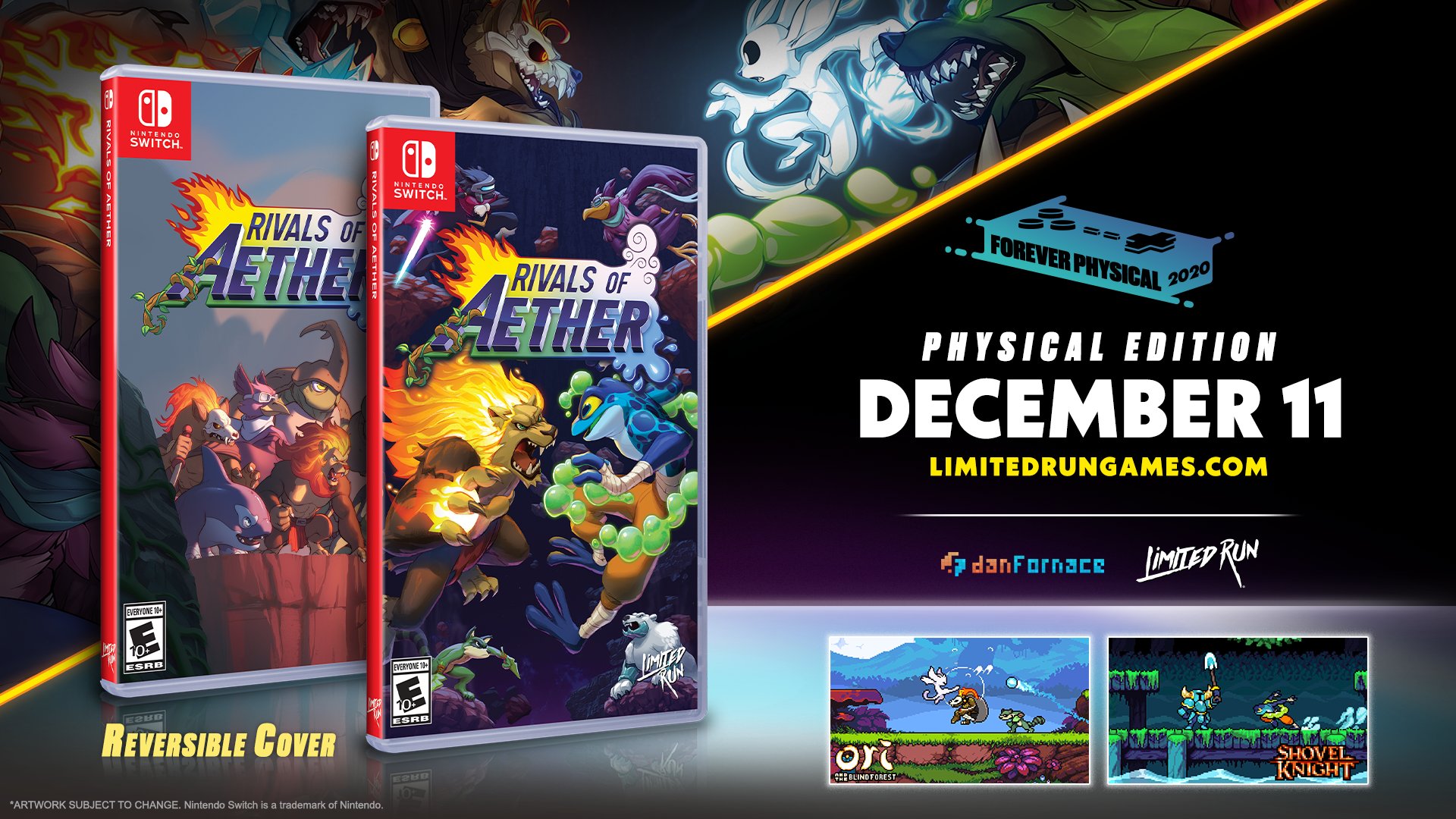 Une édition physique Limited Run Games pour Rivals of Aether