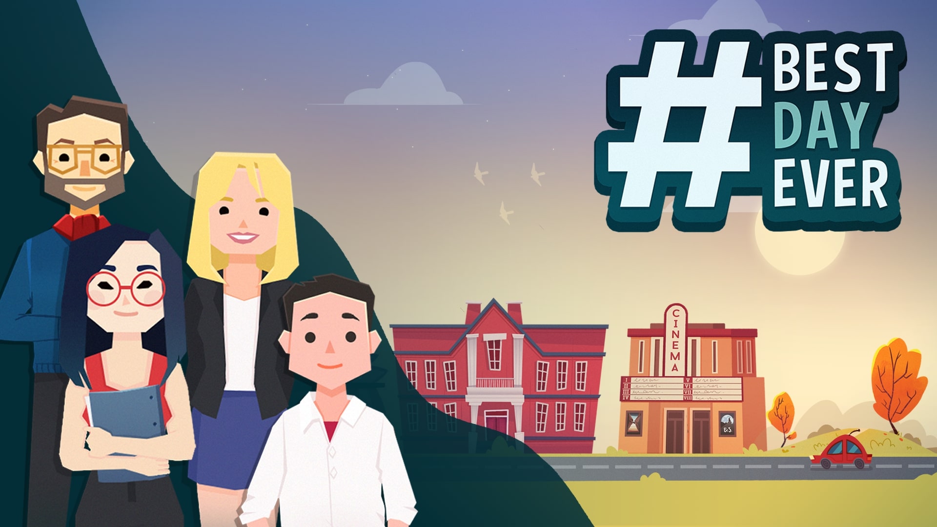 Best Day Ever, nouveau jeu narratif de ReRolled Studio annoncé sur Nintendo Switch