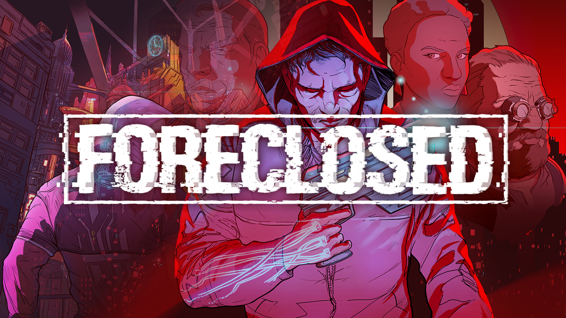 FORECLOSED, le jeu d’action à l’histoire riche dans un monde cyberpunk minimaliste arrive cet été !