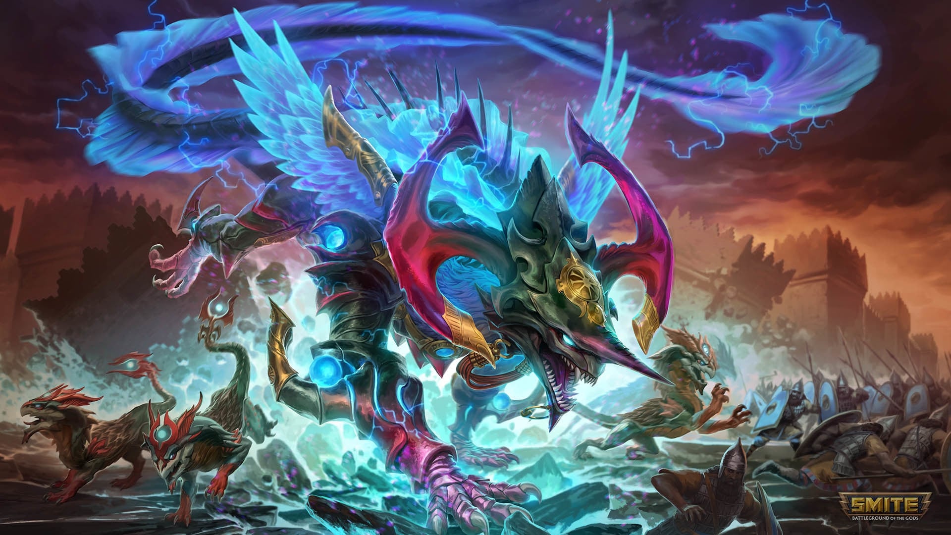 Sortie de Tiamat, la nouvelle déesse de SMITE