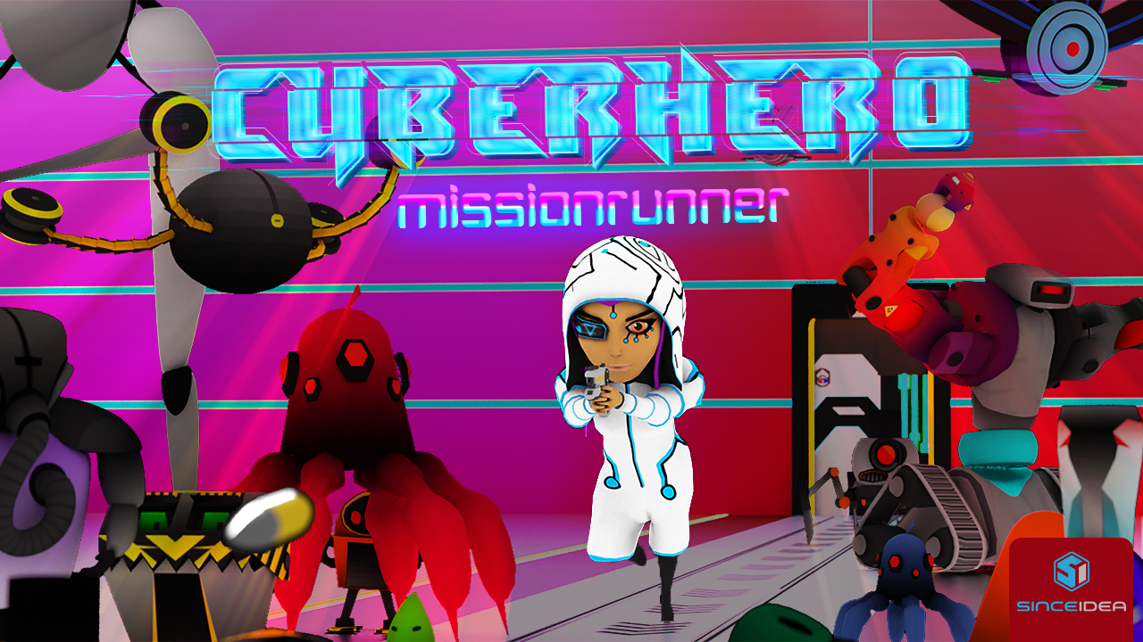 Sortie intégrale de Cyber Hero – Mission Runner le 24 mars !