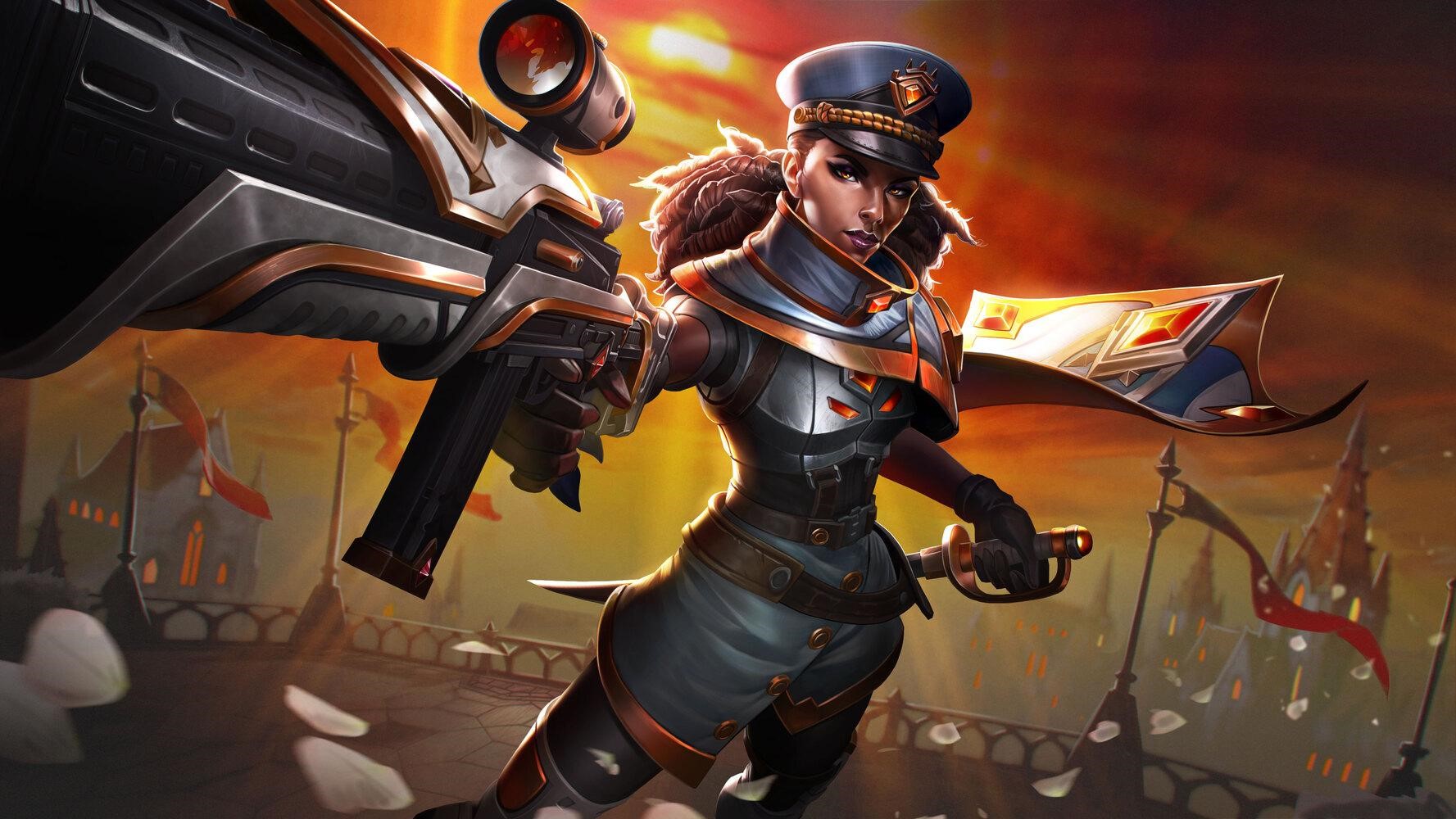 Octavia est le nouveau champion de Paladins