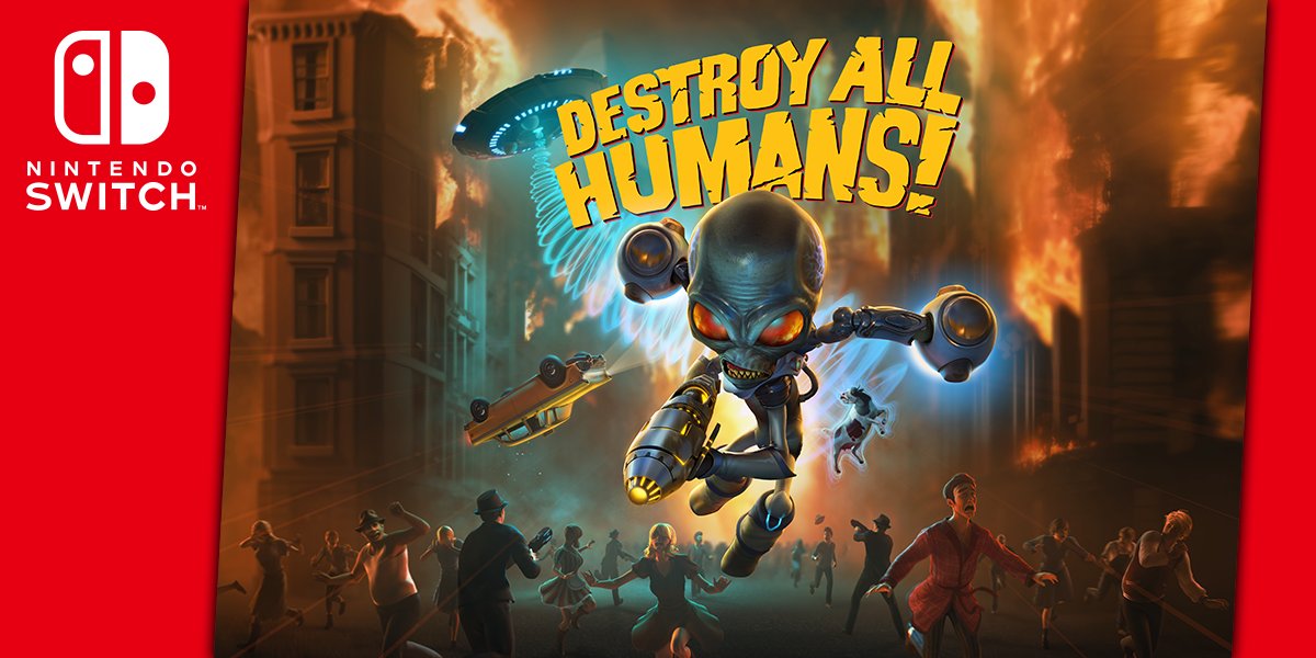 Le remake de Destroy All Humans ! annoncé sur Nintendo Switch !