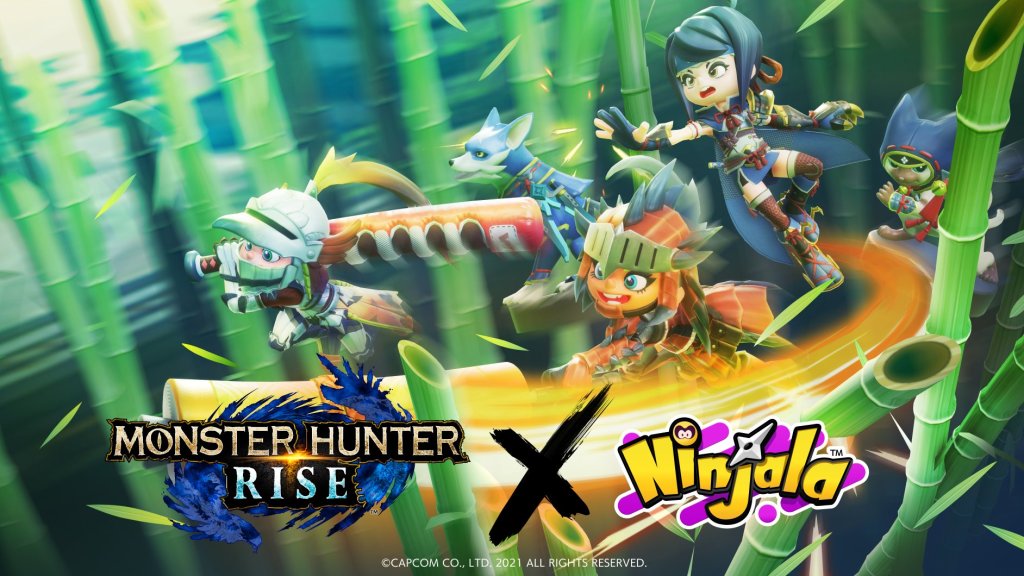 Monster Hunter Rise débarque dans Ninjala