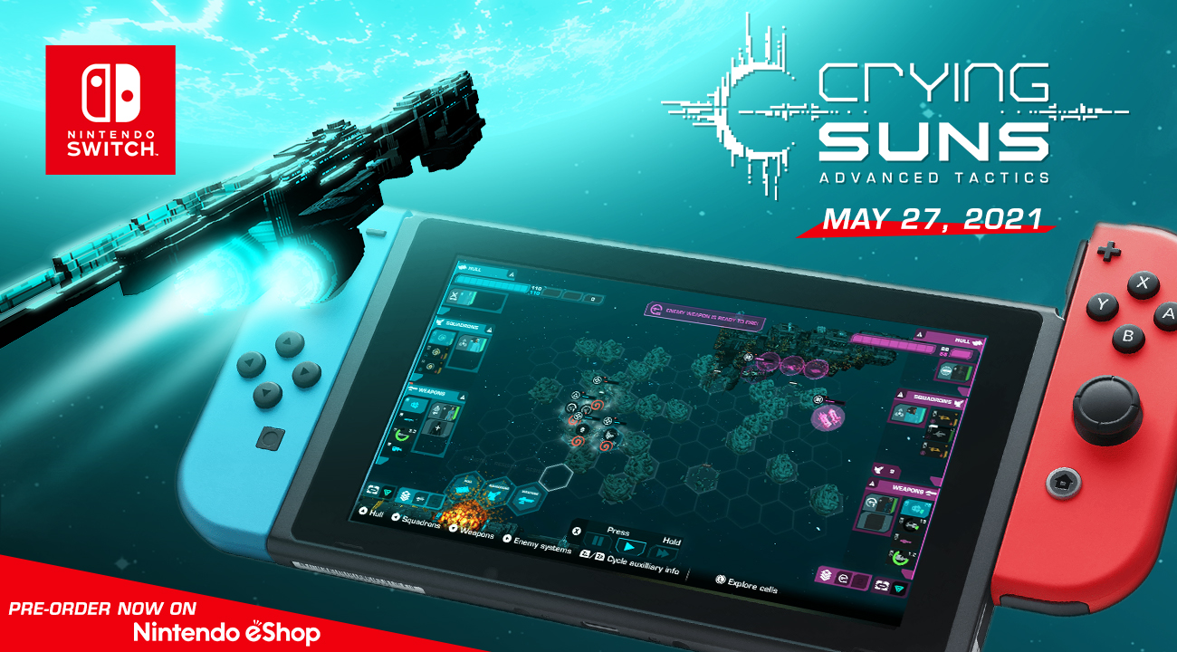 Crying Suns annoncé sur Nintendo Switch