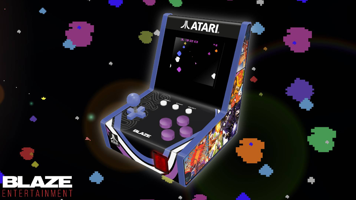 La collection de mini bornes d’arcade s’agrandit avec Asteroids, la troisième borne de poche Atari