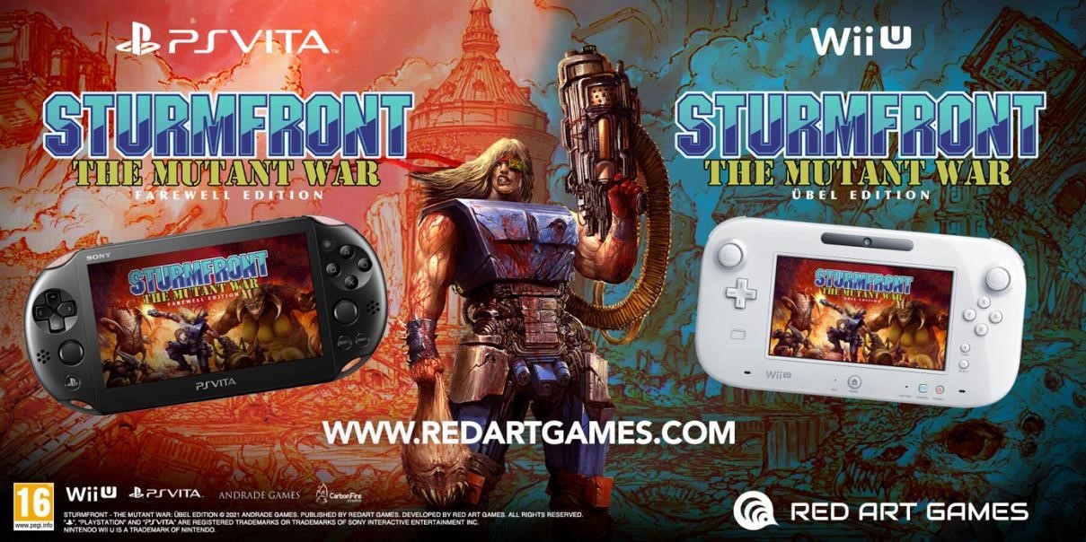 SturmFront – The Mutant War arrive sur … Wii U (et en version physique sur Nintendo Switch)