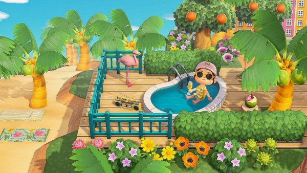 Baignez vous dans votre rivière et vos piscines sur Animal Crossing New Horizons !