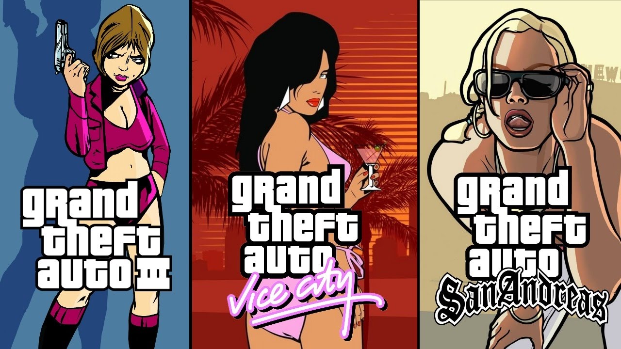 Grand Theft Auto III, Vice City, et San Andreas sur Nintendo Switch ?