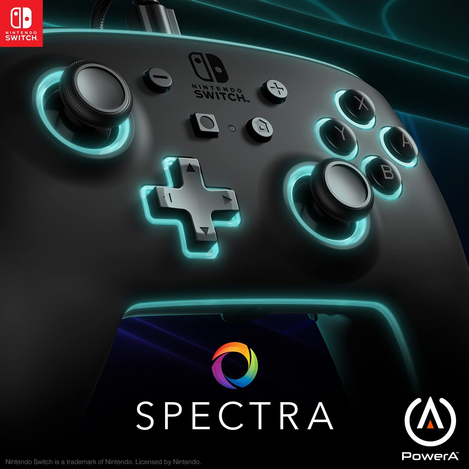 Test Matos - Manette Filaire Améliorée Spectra pour Nintendo