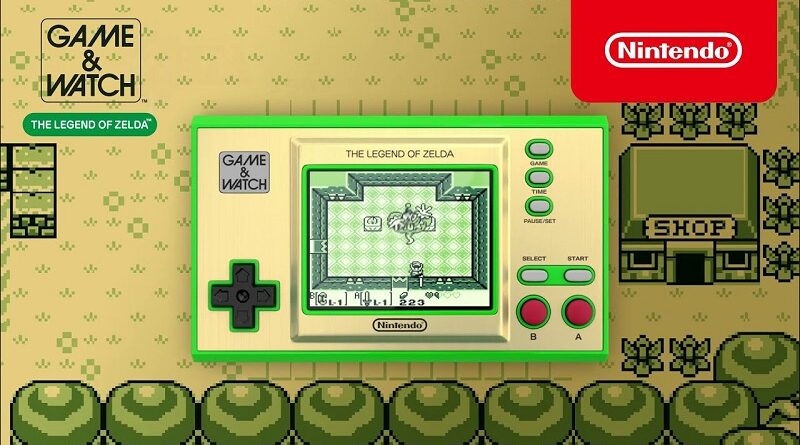 Une nouvelle vidéo pour Game & Watch : The Legend of Zelda