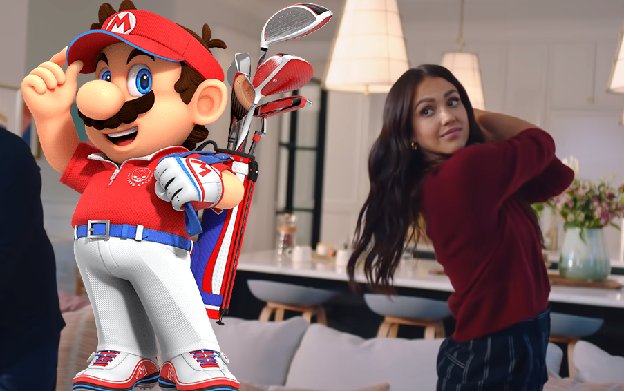 Jessica Alba, championne de Mario Golf : Super Rush!