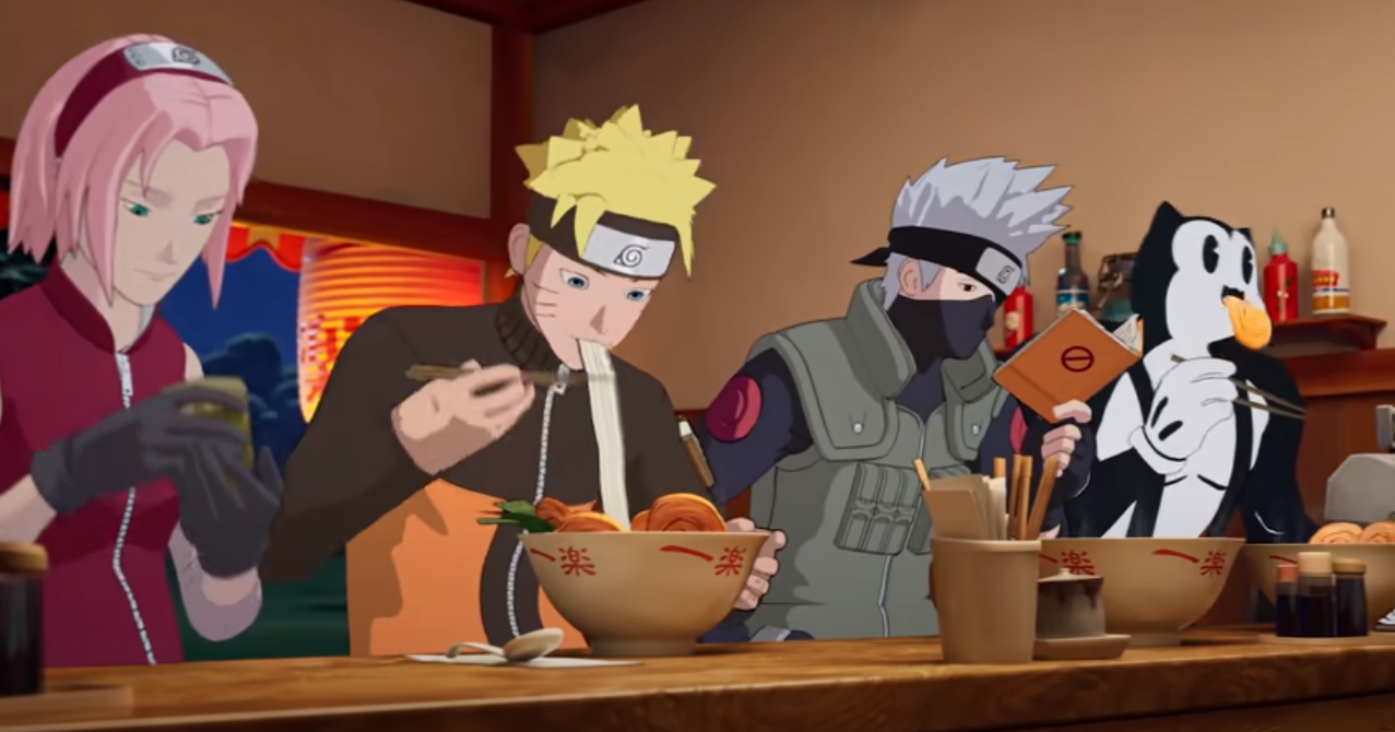 Naruto et l’équipe 7 débarquent dans Fortnite