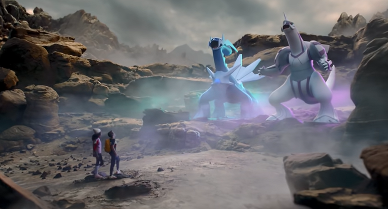 Petit aperçu des combats dans Pokemon Perle et Diamant étincelant