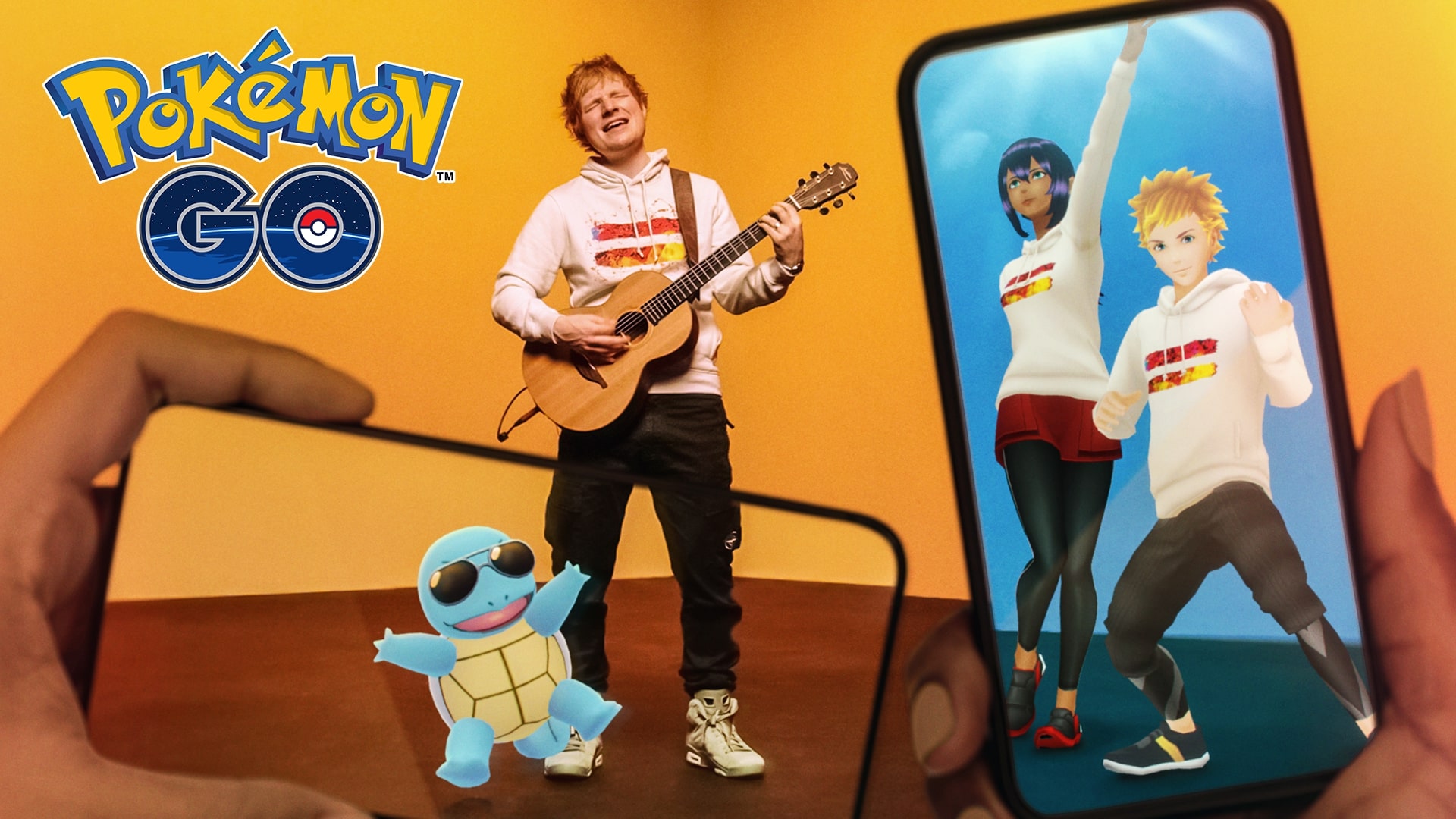 Une performance unique d’Ed Sheeran arrive dans Pokémon GO