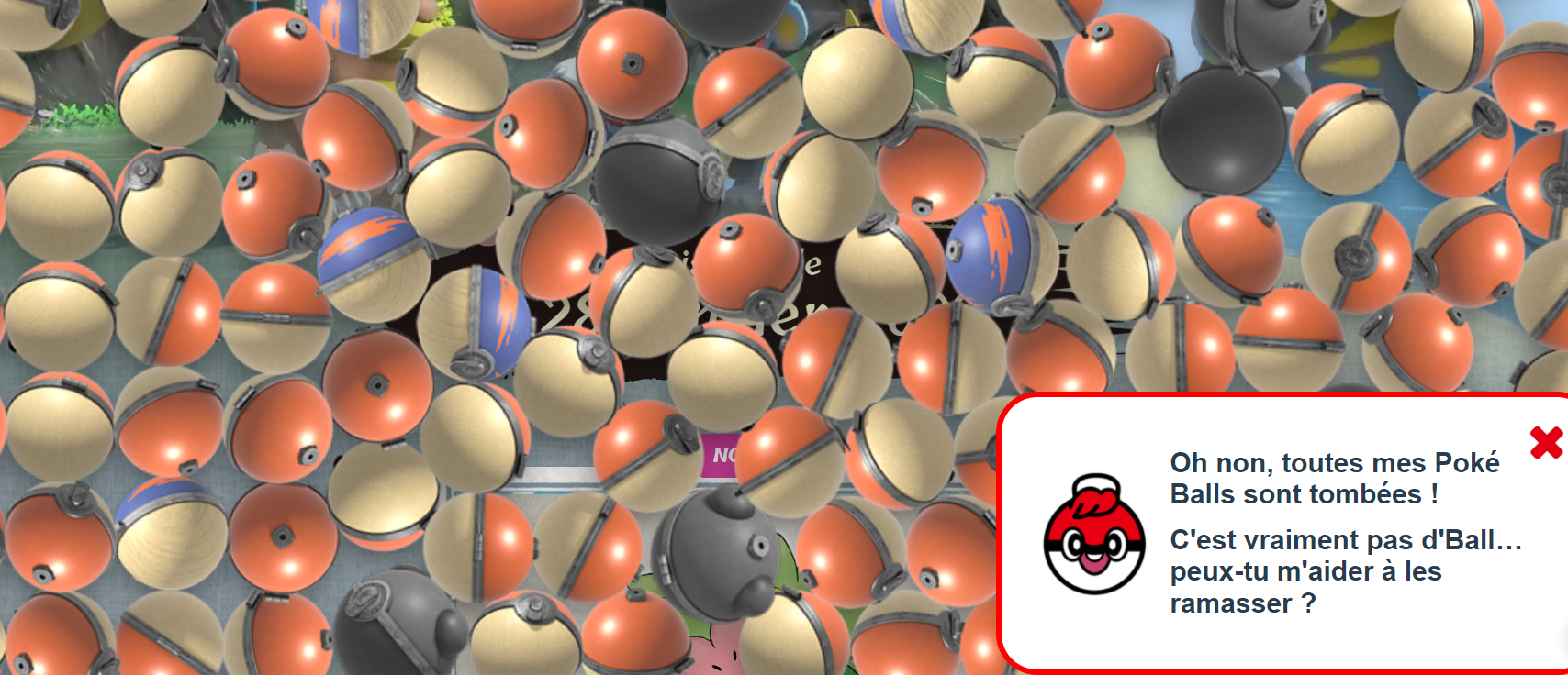 Du teasing sur le site Légendes Pokémon: Arceus