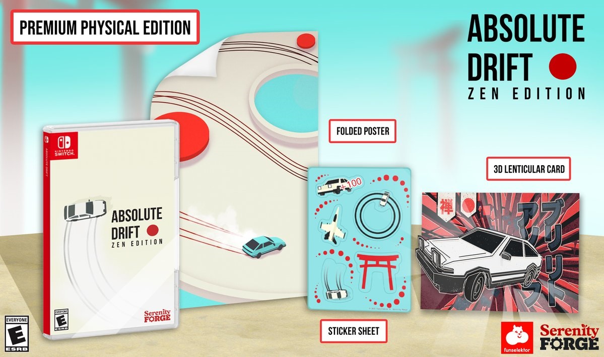 Une version physique pour Absolute Drift sur Nintendo Switch