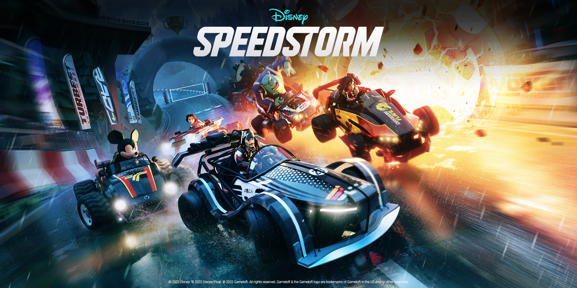 Gameloft annonce Disney Speedstorm, un jeu de course Disney et Pixar qui sortira en 2022