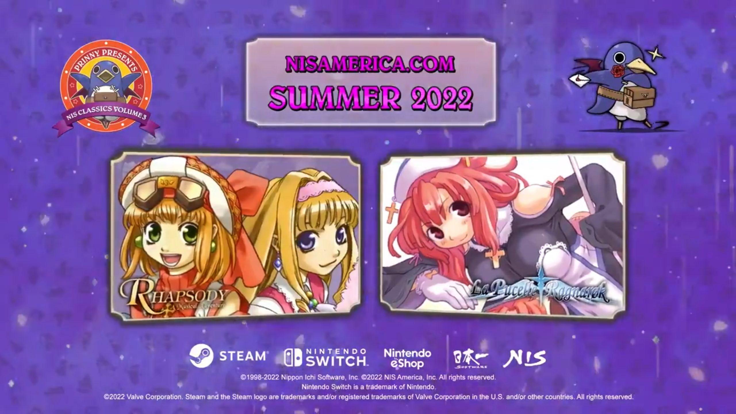 NISA America annonce 4 nouveaux jeux lors de la NGPX