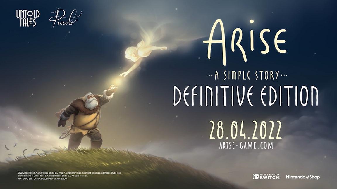 Arise: A Simple Story – Definitive Edition annoncé sur Nintendo Switch