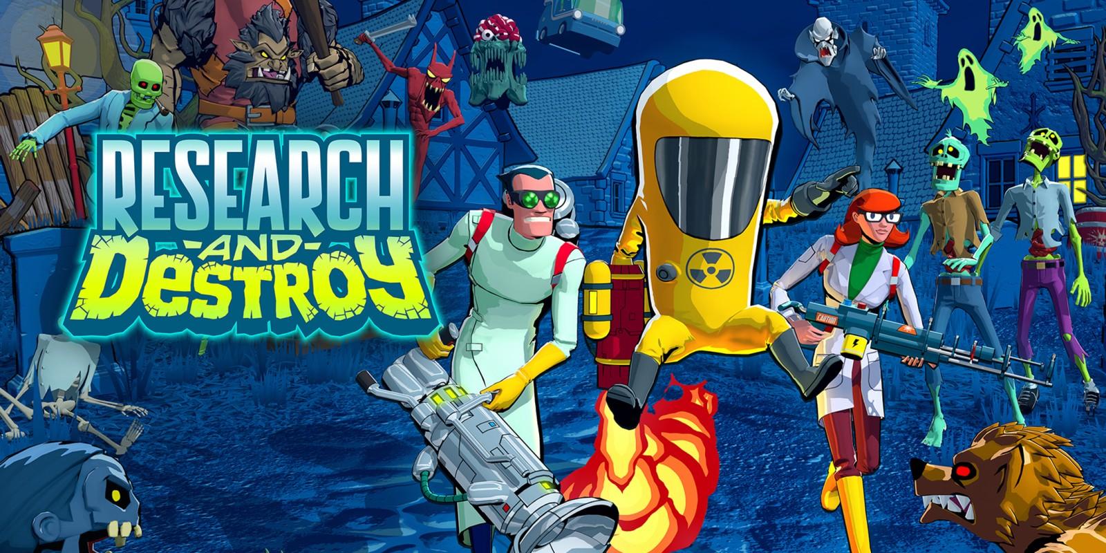 Un trailer de lancement pour Research and Destroy sur Nintendo Switch