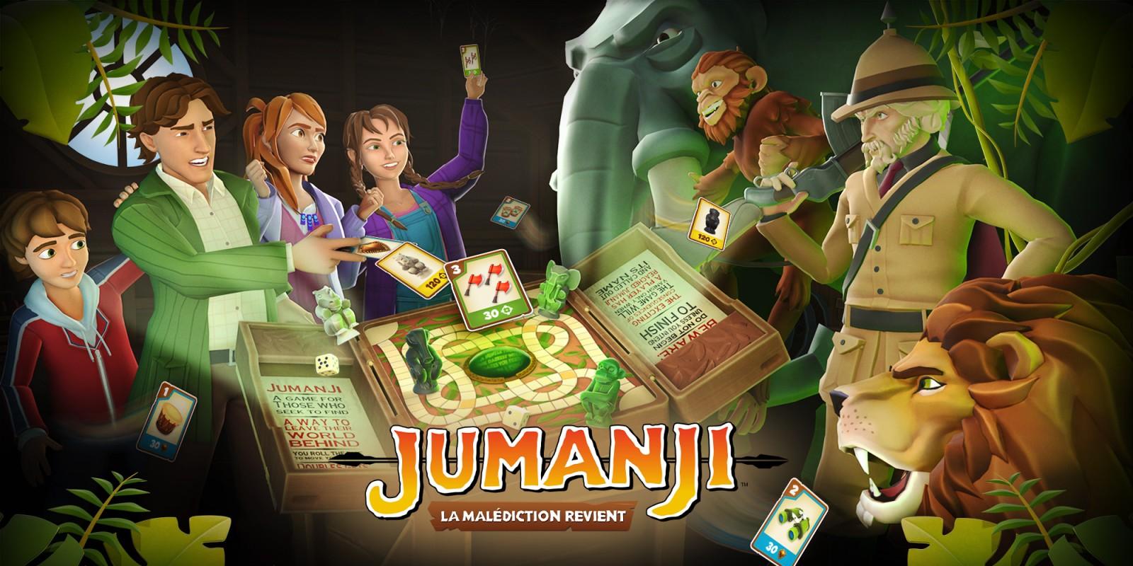Lancez une partie de Jumanji dès le mois prochain sur Nintendo Switch