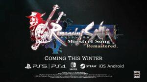 Square Enix annonce une nouvelle sortie pour la franchise SaGa : Romancing SaGa -Minstrel Song- Remastered
