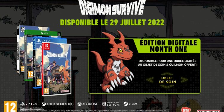 Le plein d’images pour Digimon Survive en Français sur Nintendo Switch