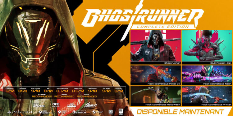 Ghostrunner: Complete Edition disponible dès maintenant sur Nintendo Switch