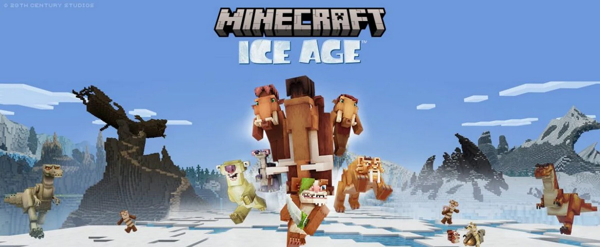 Un DLC l’Âge de Glace pour Minecraft sur Nintendo Switch