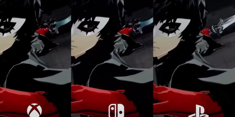 Comparatif vidéo de Persona 5 Royal PS4 vs Nintendo Switch vs Xbox