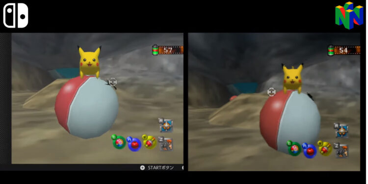 Une vidéo comparative pour Pokémon Snap (Nintendo Switch Vs Nintendo 64)